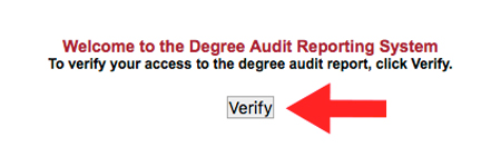 Verify your access to your degree evaluation.