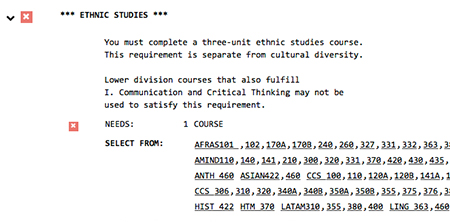 Ethnic Studies Requirement